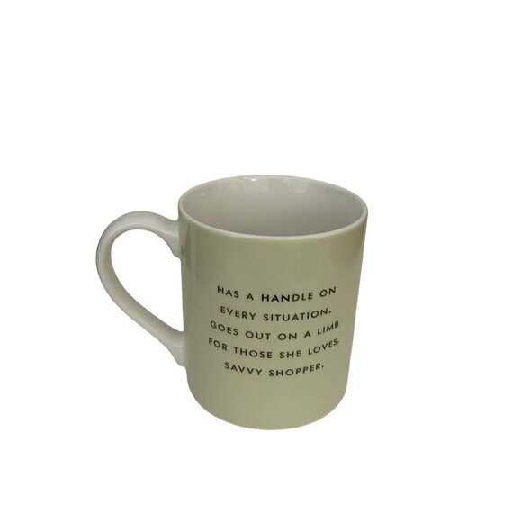 Kate Spade New York Set Of Two Mugs "Things We Love" 10oz Wise Owl & Globetrotte - Picture 2 of 6